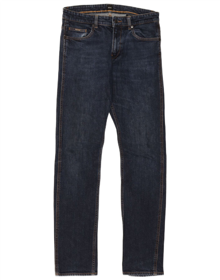 Hugo Boss Herren Slim Jeans W32 L33 Marineblau
