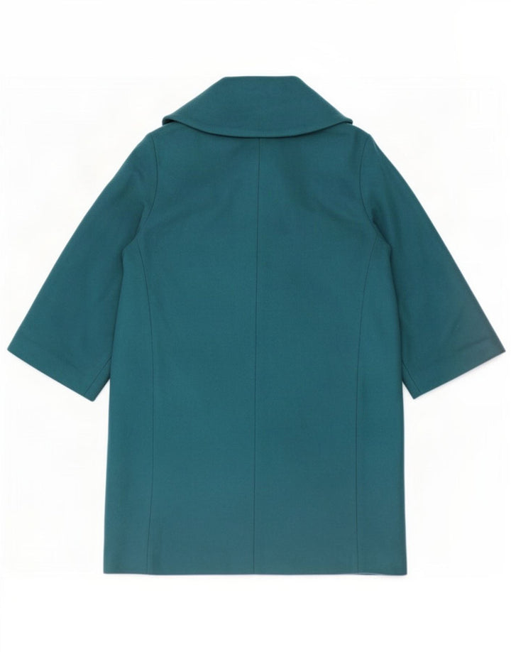 Marks & Spencer Damen Übergroßer Mantel UK 16 Große blaue Schurwolle