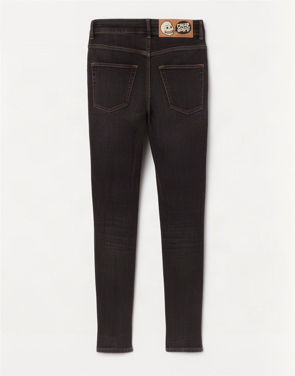 Cheap Monday Damen Skinny Jeans XS W25 L29 Grau