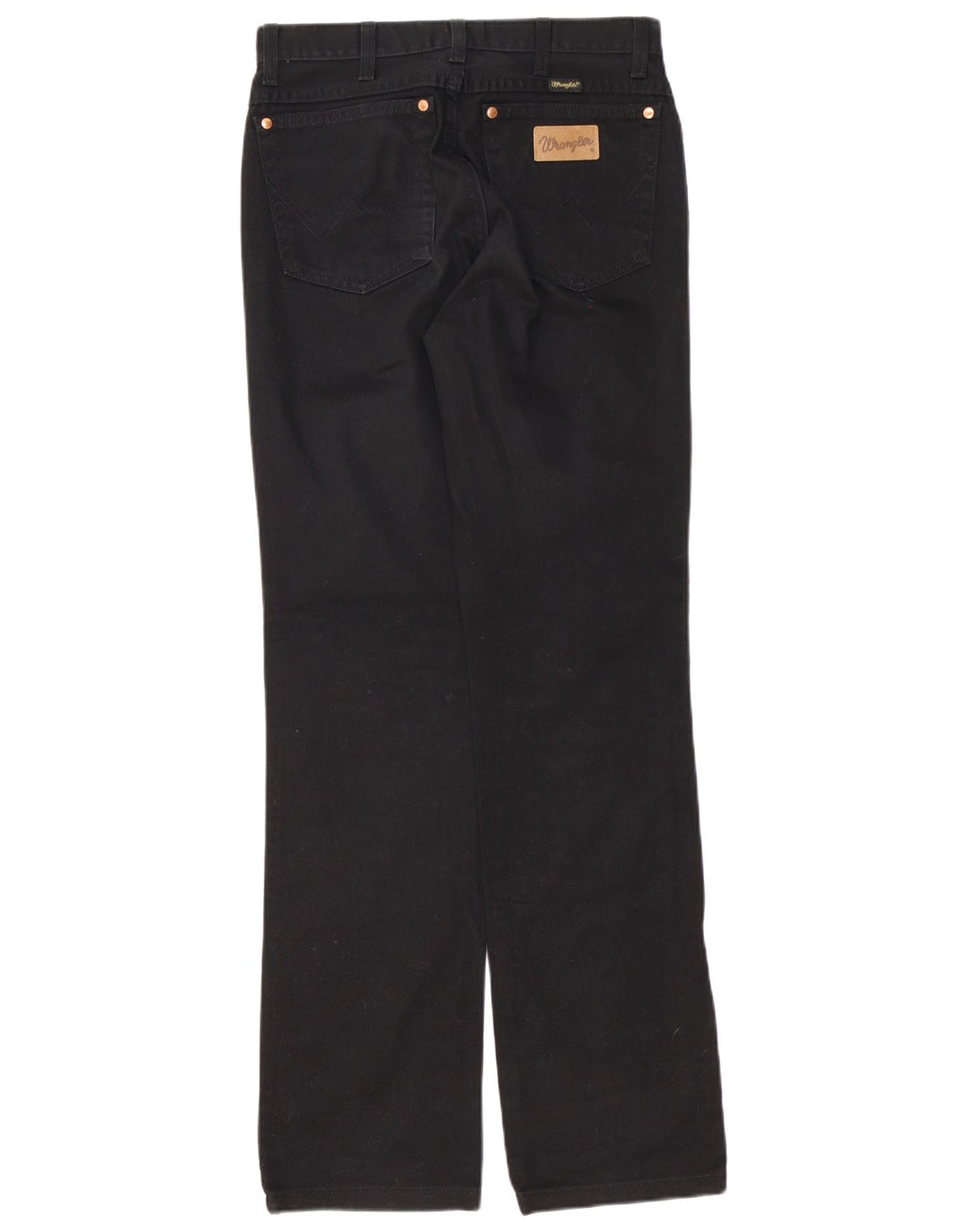 Wrangler Herren Evolution Straight Jeans W31 L34 Schwarze Baumwolle