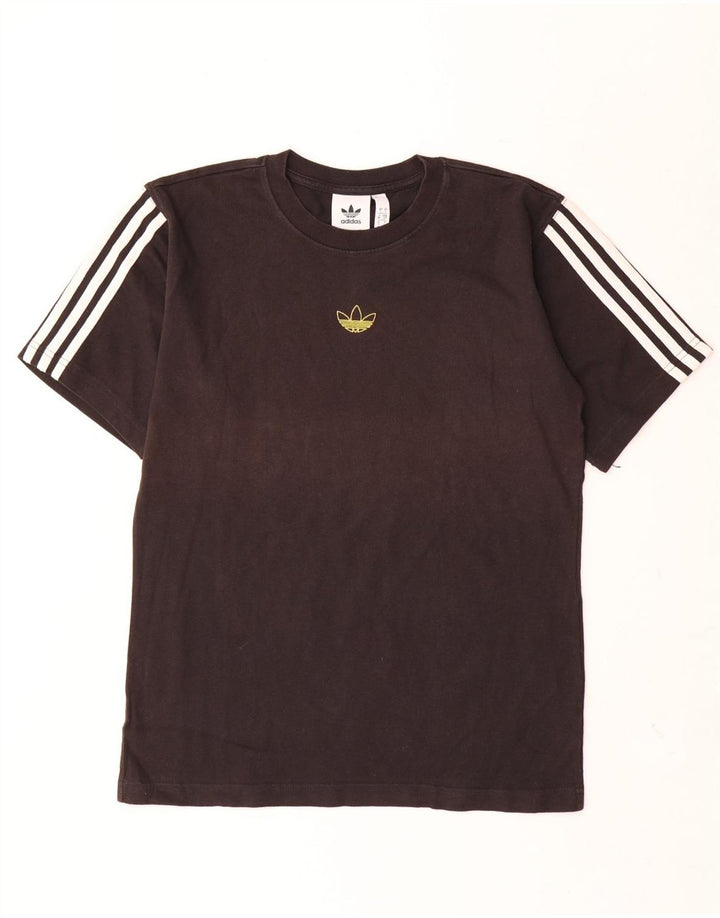 Adidas Herren T-Shirt Top Small Schwarz Baumwolle