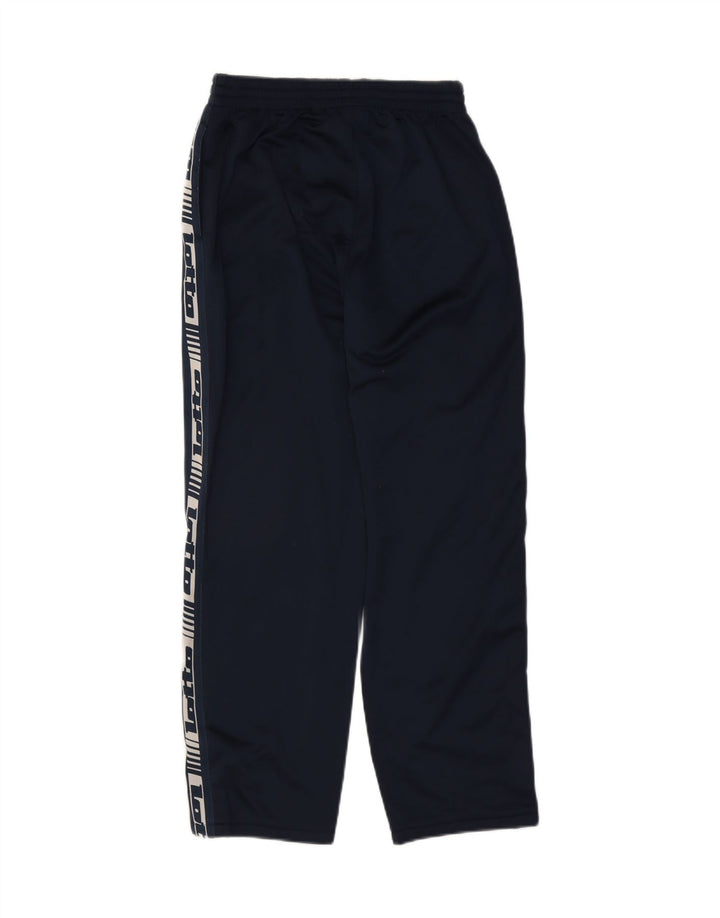 LOTTO Mens Graphic Tracksuit Trousers UK 38/40 Medium Navy Blue Polyester Vintage Lotto and Second-Hand Lotto from Messina Hembry 