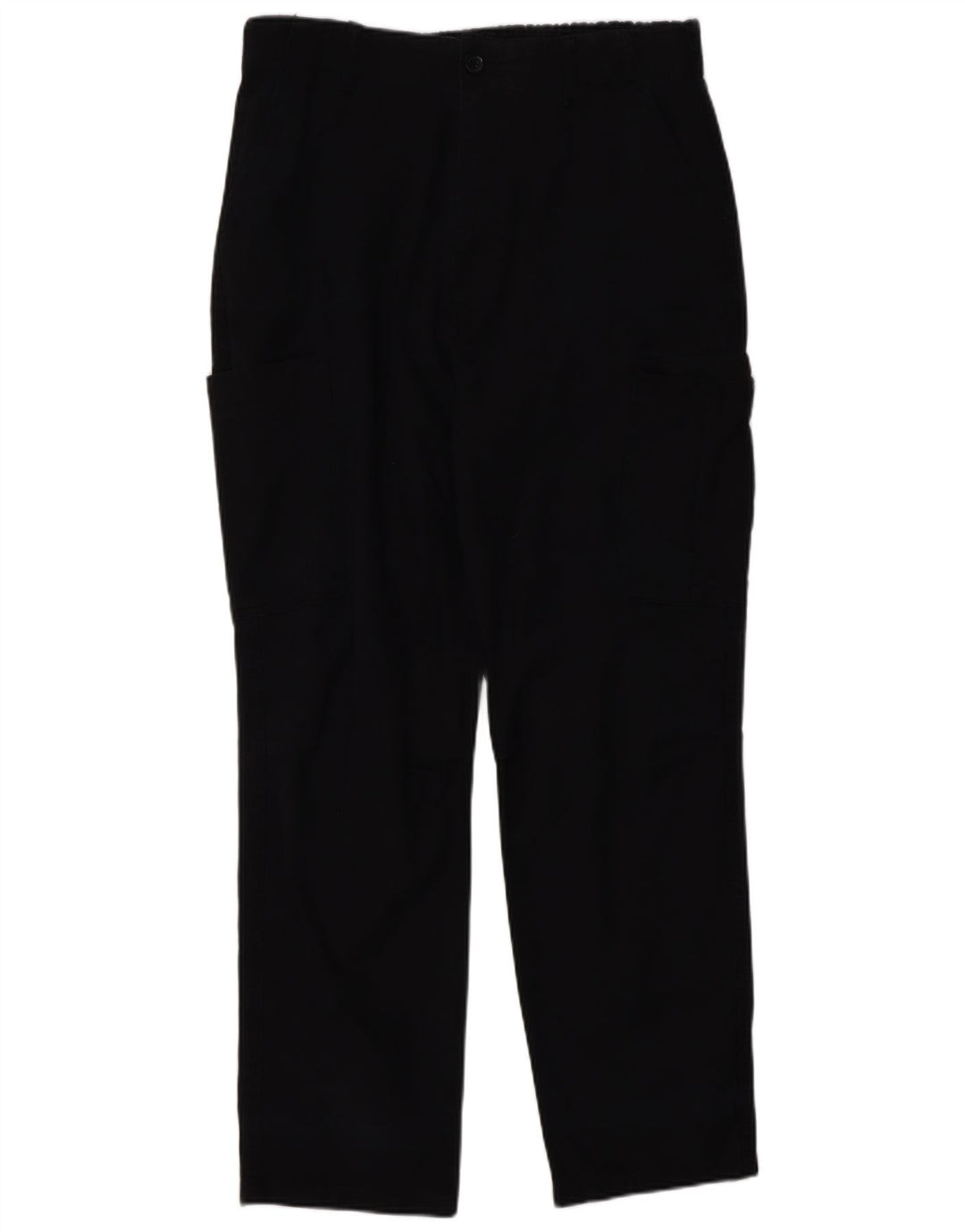 Gerade Cargohose für Herren von Zara, EU 42, Größe L, W32, L29, Schwarz