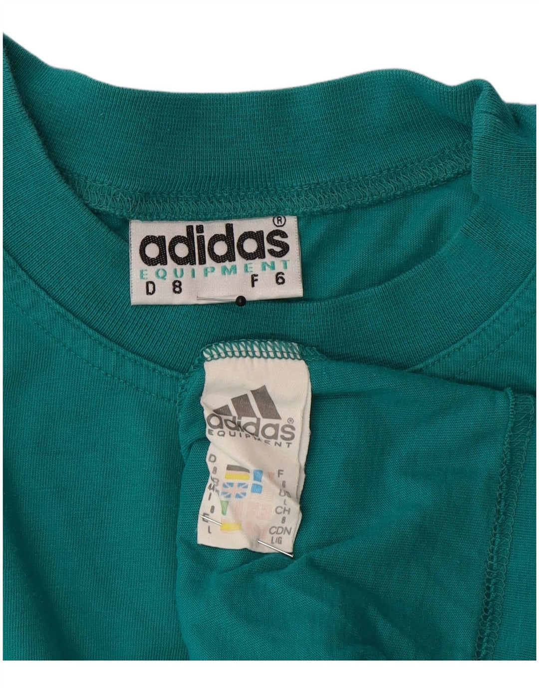 Adidas Herren Top Langarm UK 44/46 Large Blau