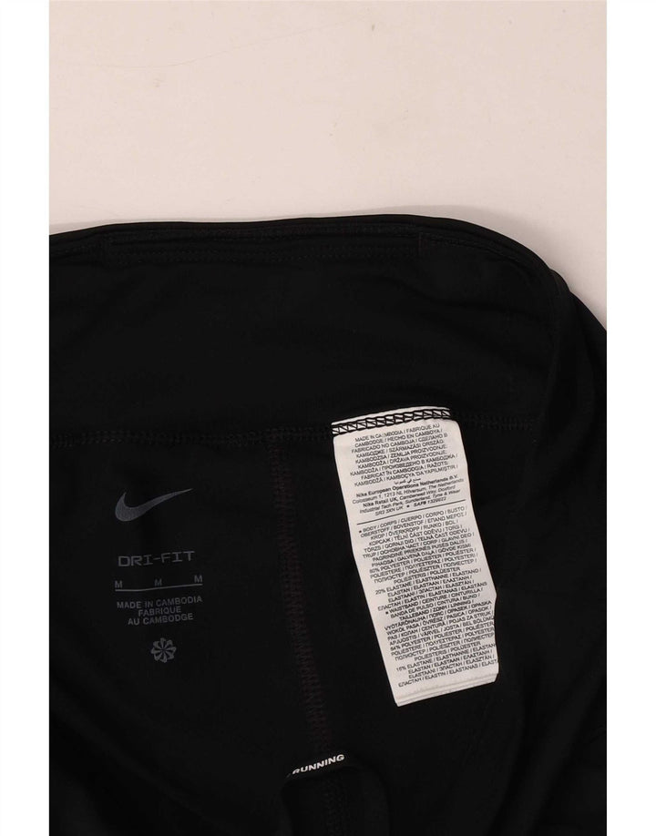 Nike Damen Dri Fit Sport Shorts UK 12 Medium Marineblau Polyester