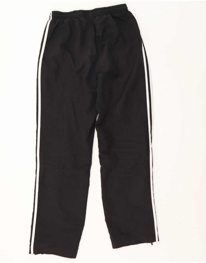 Adidas Damen Trainingshose UK 10 Small Schwarz Polyester