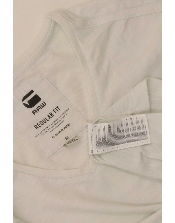 G-Star Herren-T-Shirt mit normaler Passform, mittelgrün gesprenkelte Baumwolle