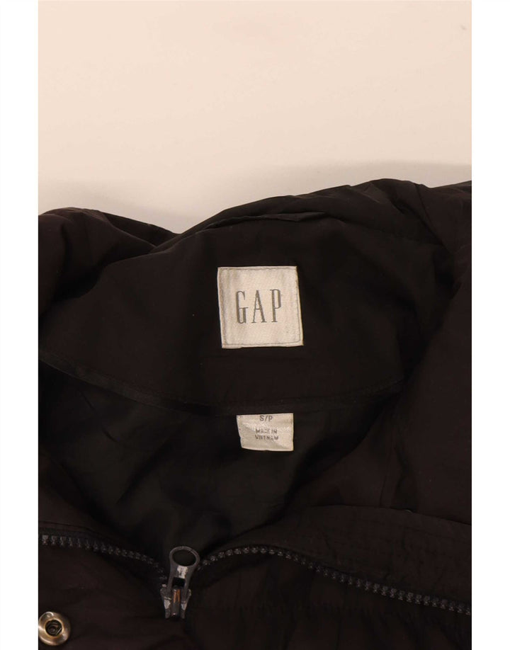 Gap Wattierte Damenjacke mit Kapuze, UK 10, Größe S, Schwarz
