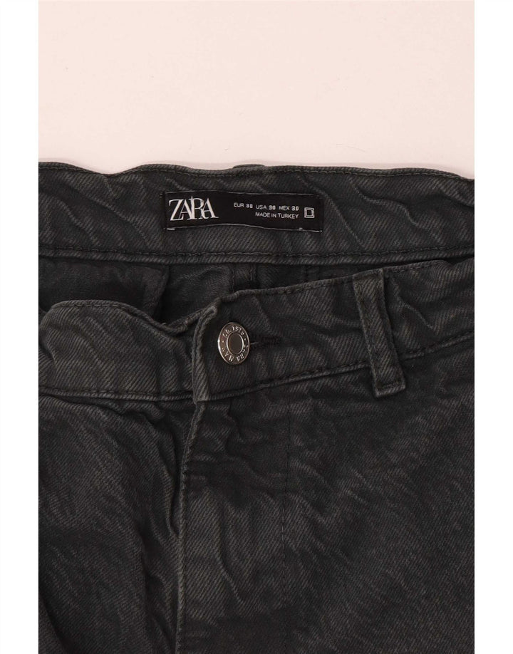 Zara Herren Cargo Loose Jeans EU 38 Small W30 L29 Grau