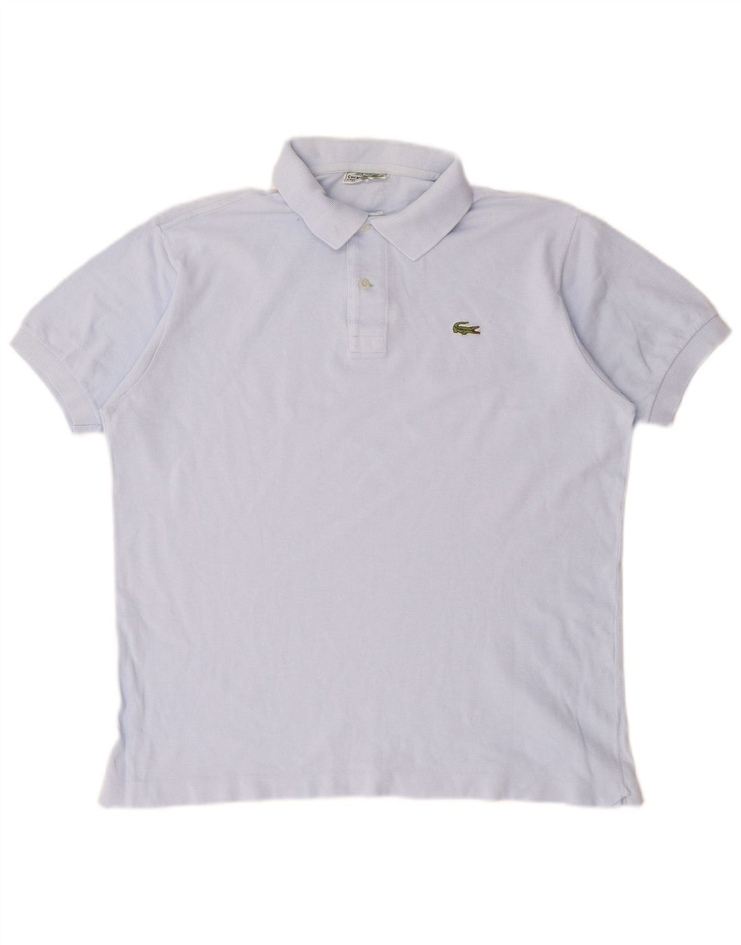 Lacoste Herren-Poloshirt, Größe 6 XL, blaue Baumwolle