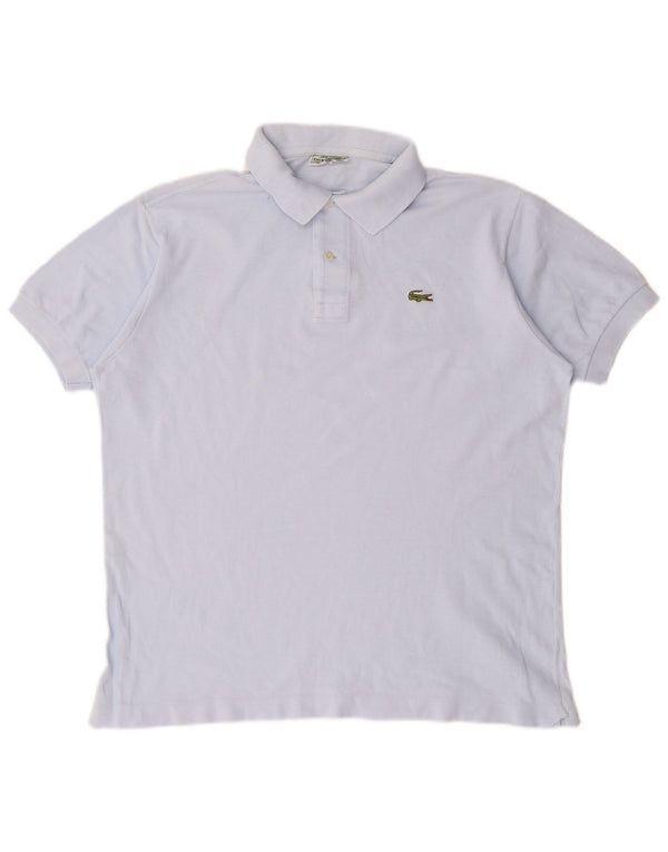 Lacoste Herren-Poloshirt, Größe 6 XL, blaue Baumwolle