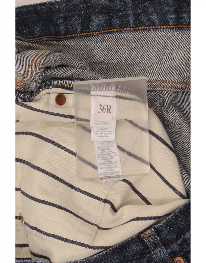 Paul Smith Herren Slim Jeans W36 L32 Blaue Baumwolle