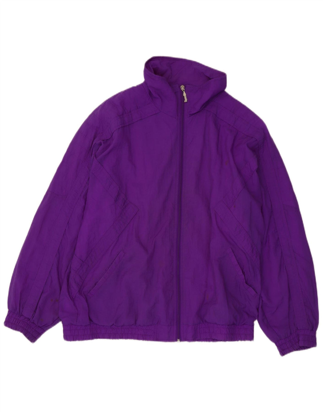 Rodeo Herren-Trainingsanzug-Oberteiljacke UK 44 XL Lila Nylon