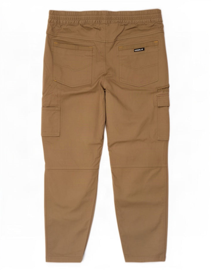 Caterpillar Herren Slim Cargohose W44 L32 Beige Baumwolle