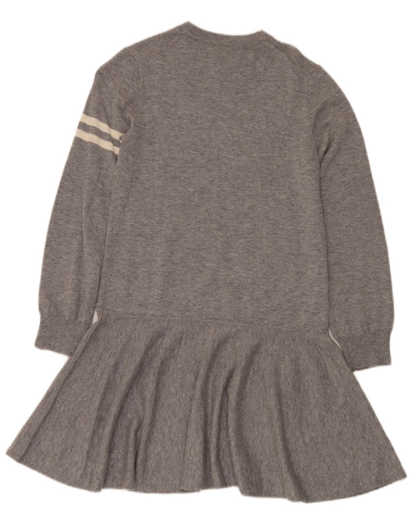 Polo Ralph Lauren Mädchen-Pulloverkleid mit Grafik, 15–16 Jahre, XL, Grau