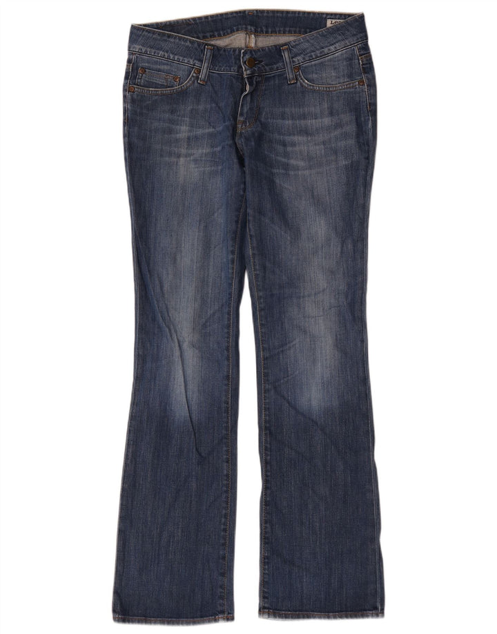 Lee Damen Coral Bootcut Jeans W30 L33 Blaue Baumwolle