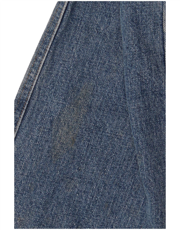 Armani Damen Schlagjeans W28 L32 Blaue Baumwolle