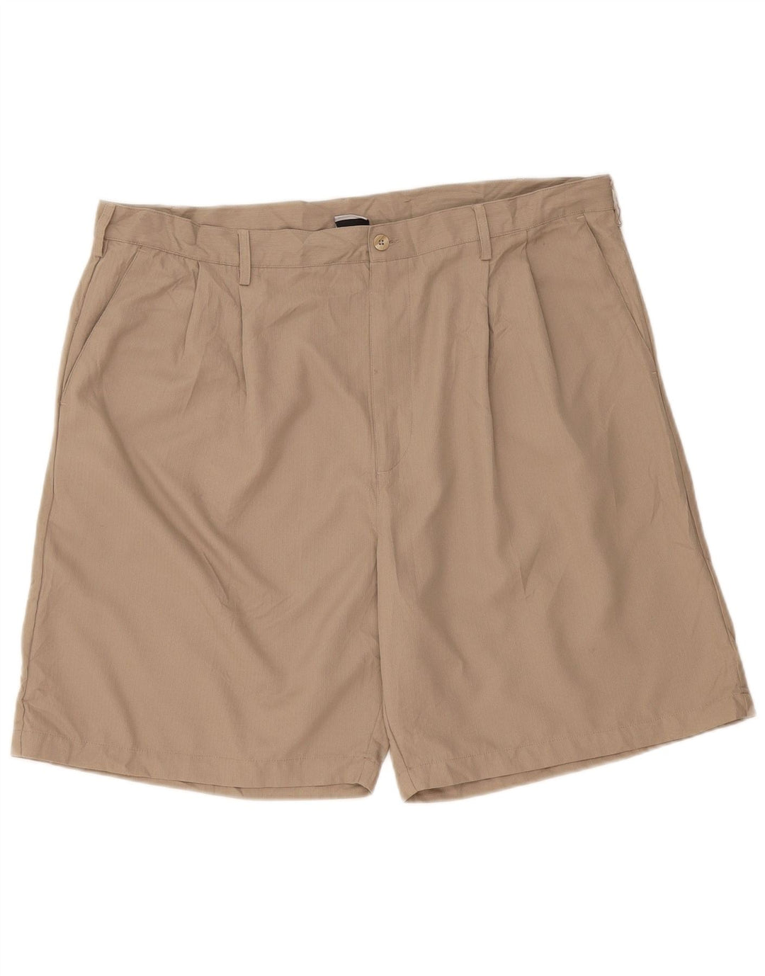 Nike Herren Dri Fit Pegged Chino Shorts W42 2XL Beige Polyester