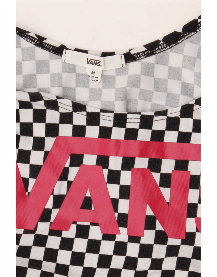 Vans Damen-Body mit Grafik, UK 12, Mittelschwarz, geometrisch