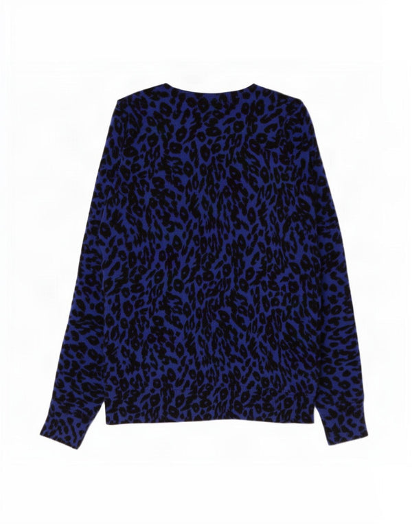 Marks & Spencer Damen-Pullover mit U-Boot-Ausschnitt, Gr. 8, Marineblau