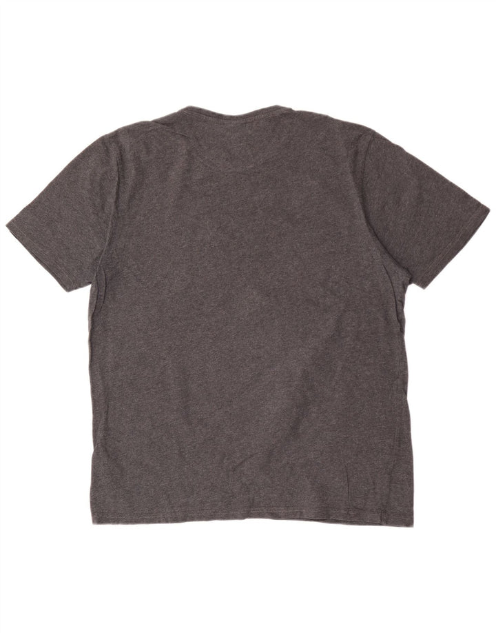 Ellesse Herren T-Shirt Top XL Grau Baumwolle
