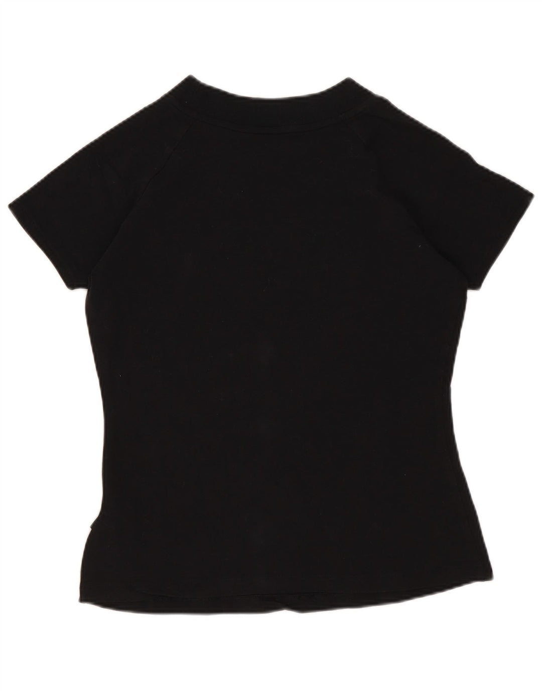 Adidas Damen Graphic T-Shirt Top UK 10 Small Schwarz