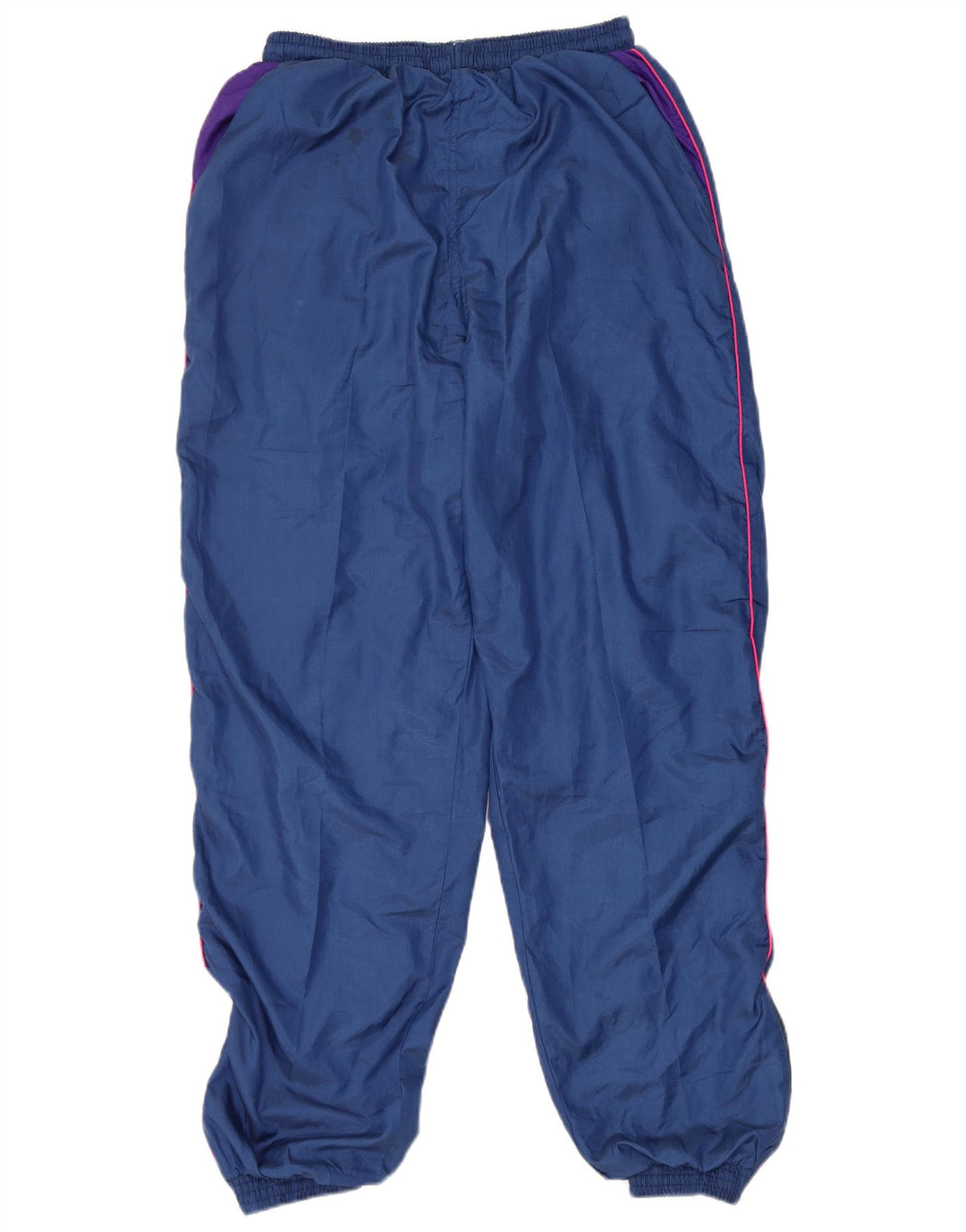 Vintage Herren-Trainingshose, Jogginghose, groß, marineblau, Polyester
