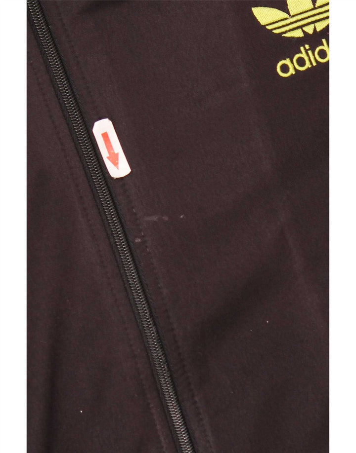 Adidas Herren Trainingsanzug Top Jacke UK 46/48 XL Schwarz Polyester