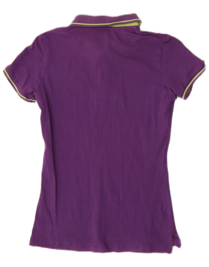 Kappa Damen Poloshirt UK 10 Small Lila