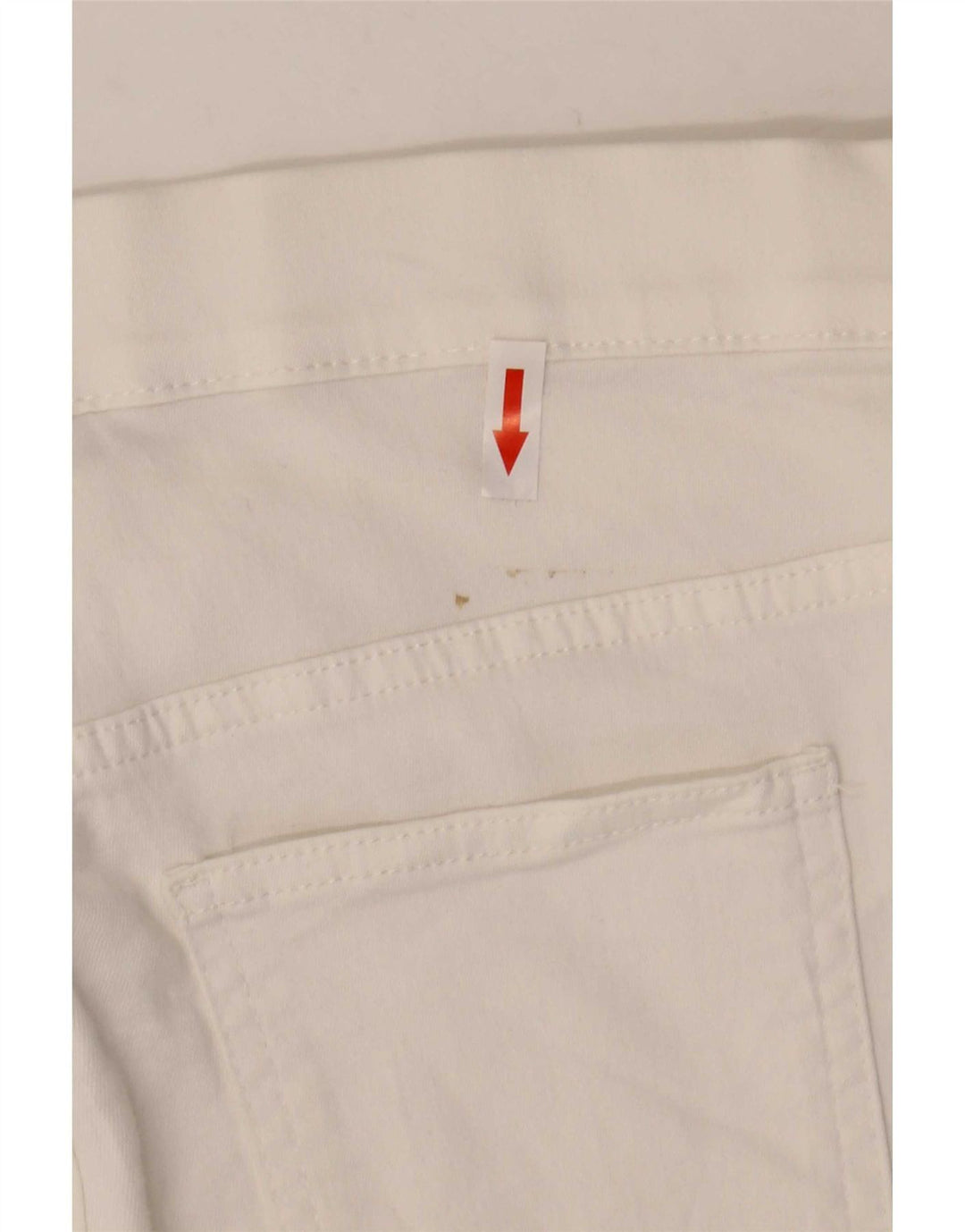 Marks & Spencer Damen Jegging-Jeans UK 12 Medium W32 L28 Weiße Baumwolle
