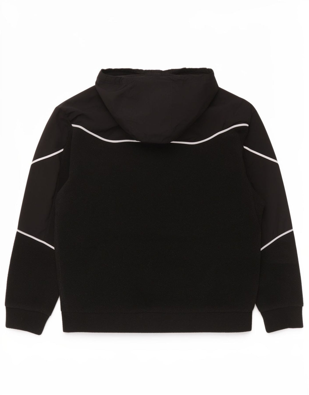 Adidas Herren Kapuzenpullover Medium Schwarz gestreift Polyester Sport