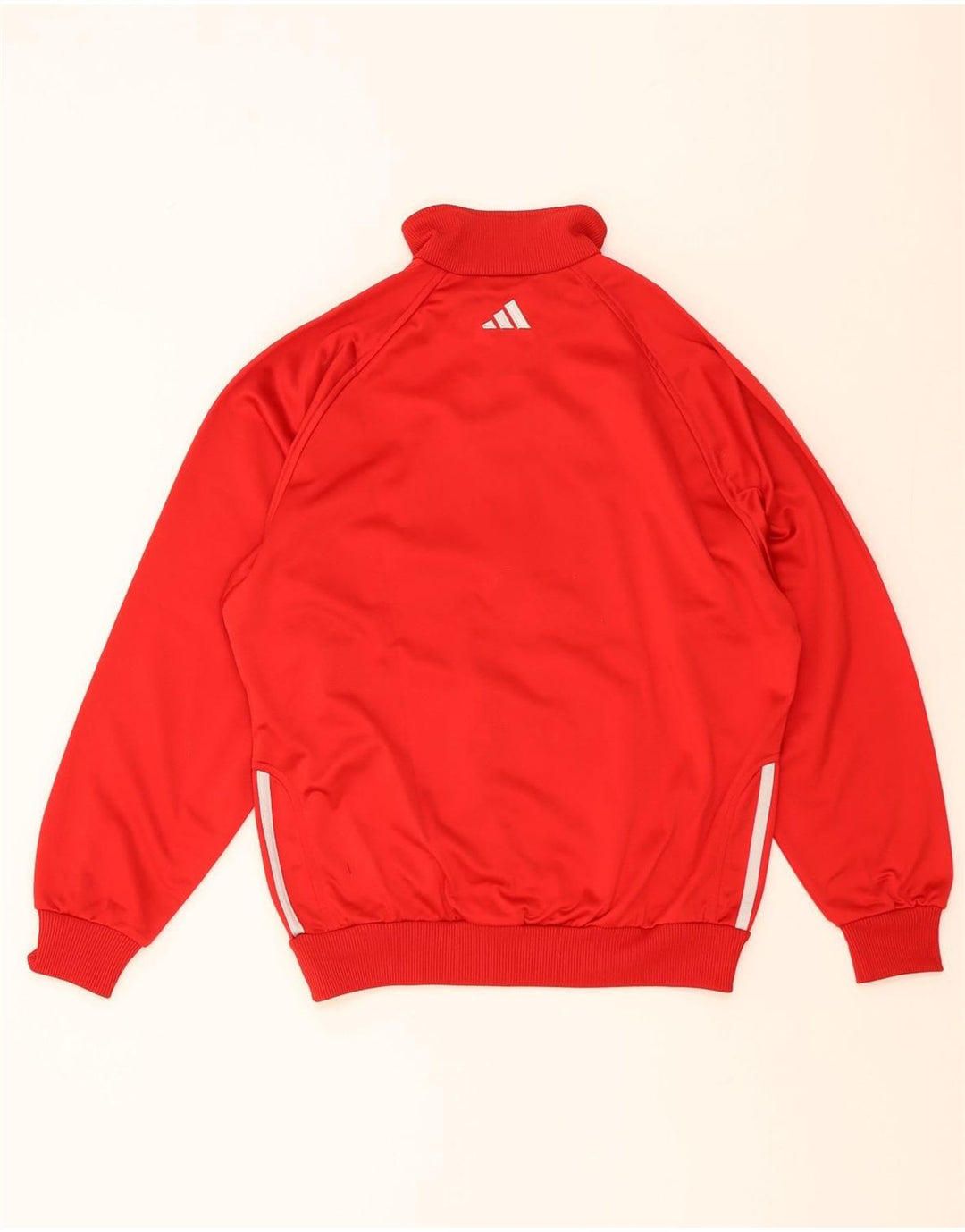 Adidas Jungen Trainingsanzug Top Jacke 13–14 Jahre, rotes Polyester