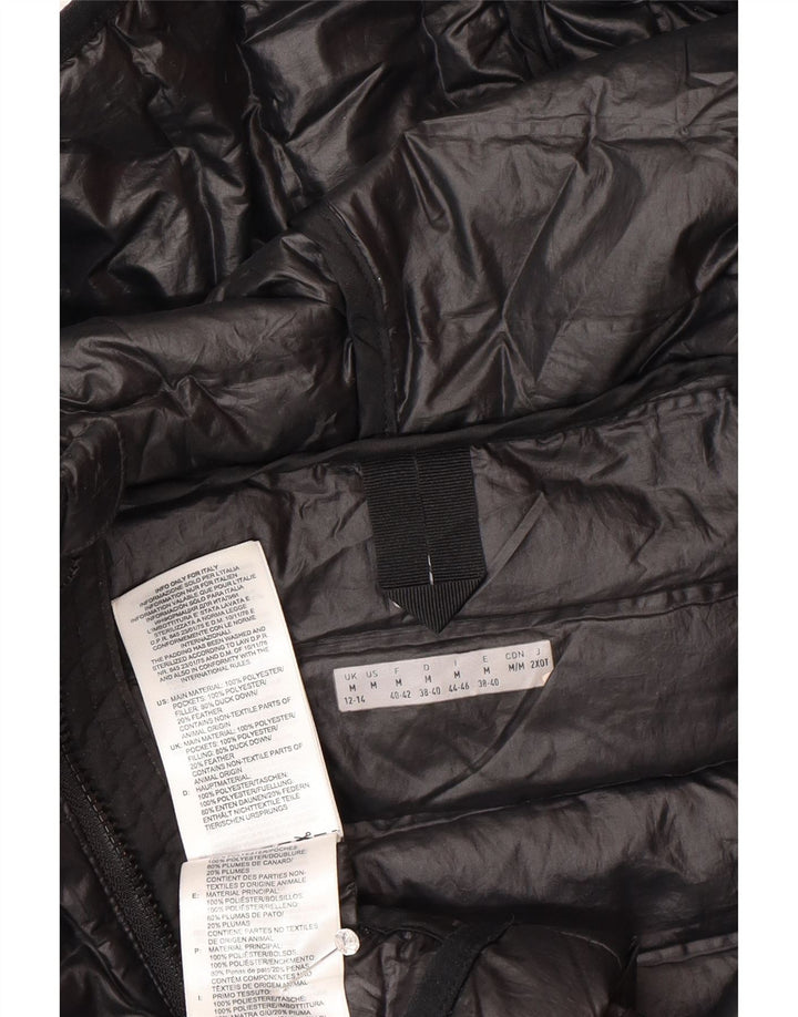 Adidas Damen Kapuzenjacke UK 12/14 Medium Schwarz Polyester Sport