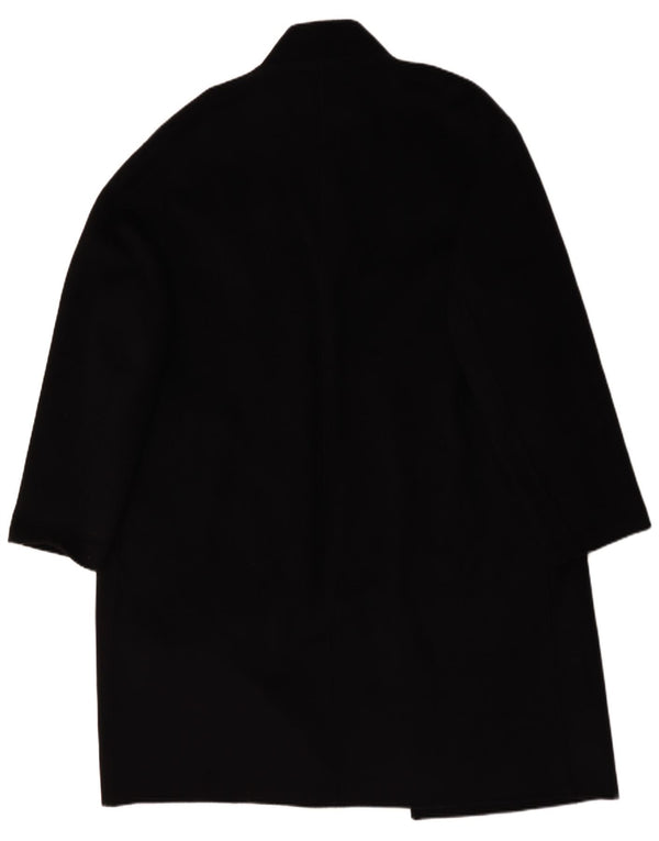 Zara Herrenmantel UK 44 XL Schwarze Wolle