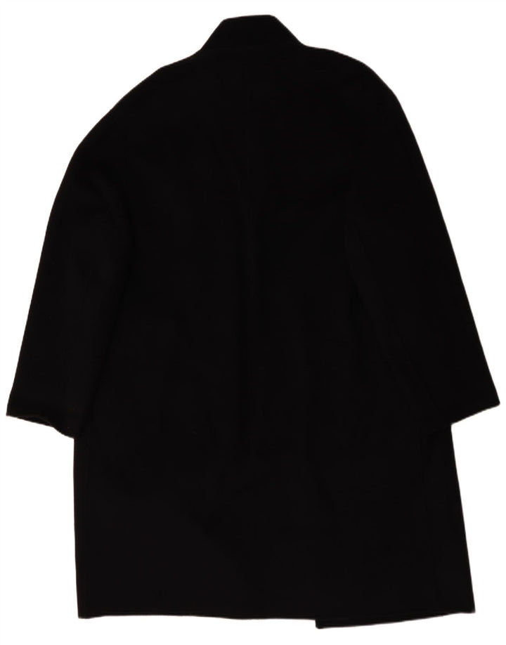 Zara Herrenmantel UK 44 XL Schwarze Wolle