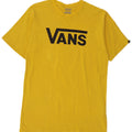 Vans Herren-T-Shirt mit klassischer Passform aus mittelgelber Baumwolle mit Grafik