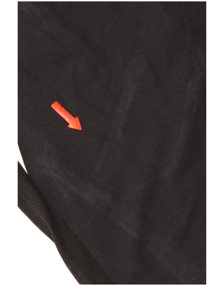 Lotto Herren Sportshorts 2XL Schwarz Colourblock Polyester