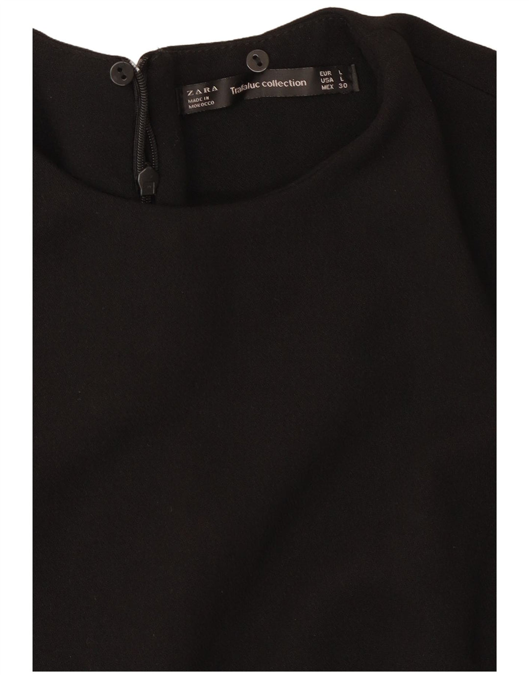 Zara Damen Etuikleid UK 14 Large Schwarz