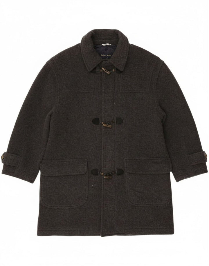 Wampum Herren Dufflecoat UK 40 Large Grau