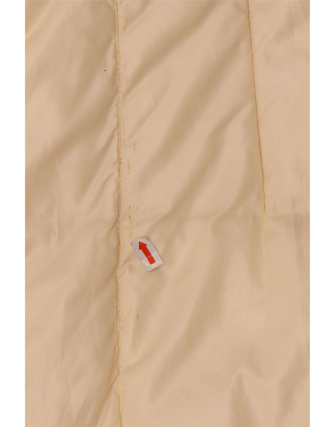 Conte of Florence Wattierter Damenmantel IT 46 Large Off White Polyester