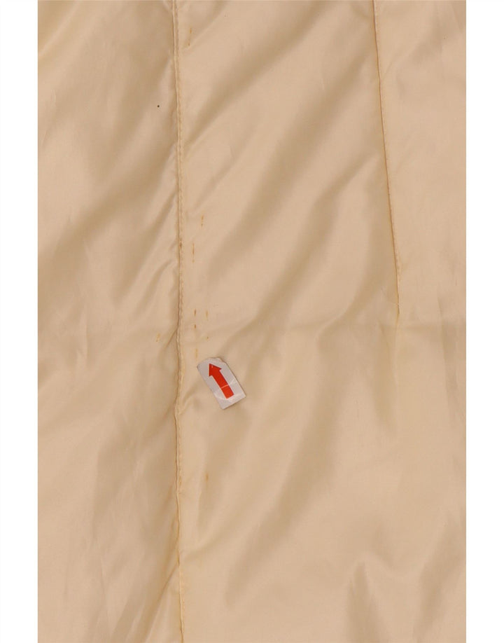 Conte of Florence Wattierter Damenmantel IT 46 Large Off White Polyester