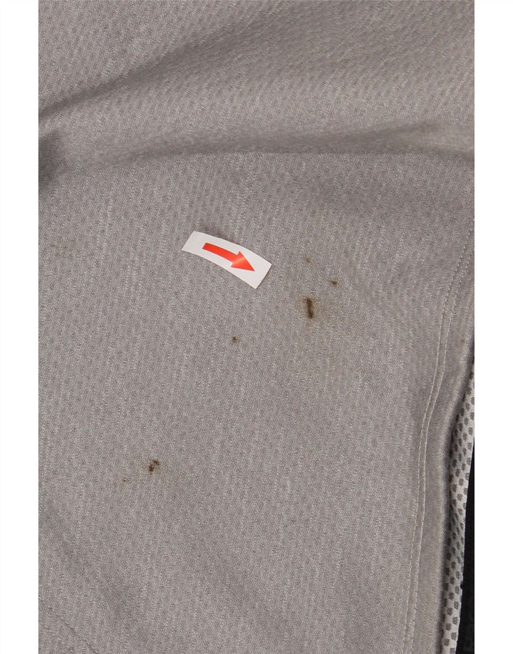 REEBOK Herren Graphic Hoodie Pullover XL Grau Polyester