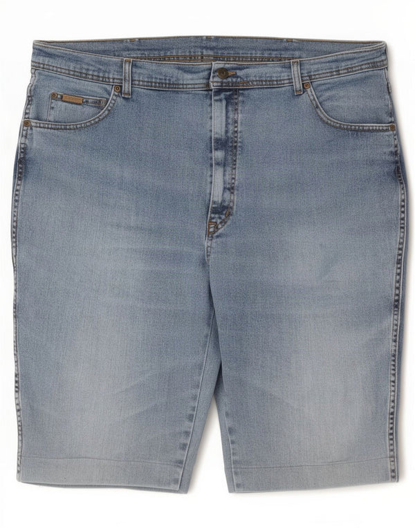 Wrangler Herren Texas Stretch Denim Shorts W44 2XL Blaue Baumwolle