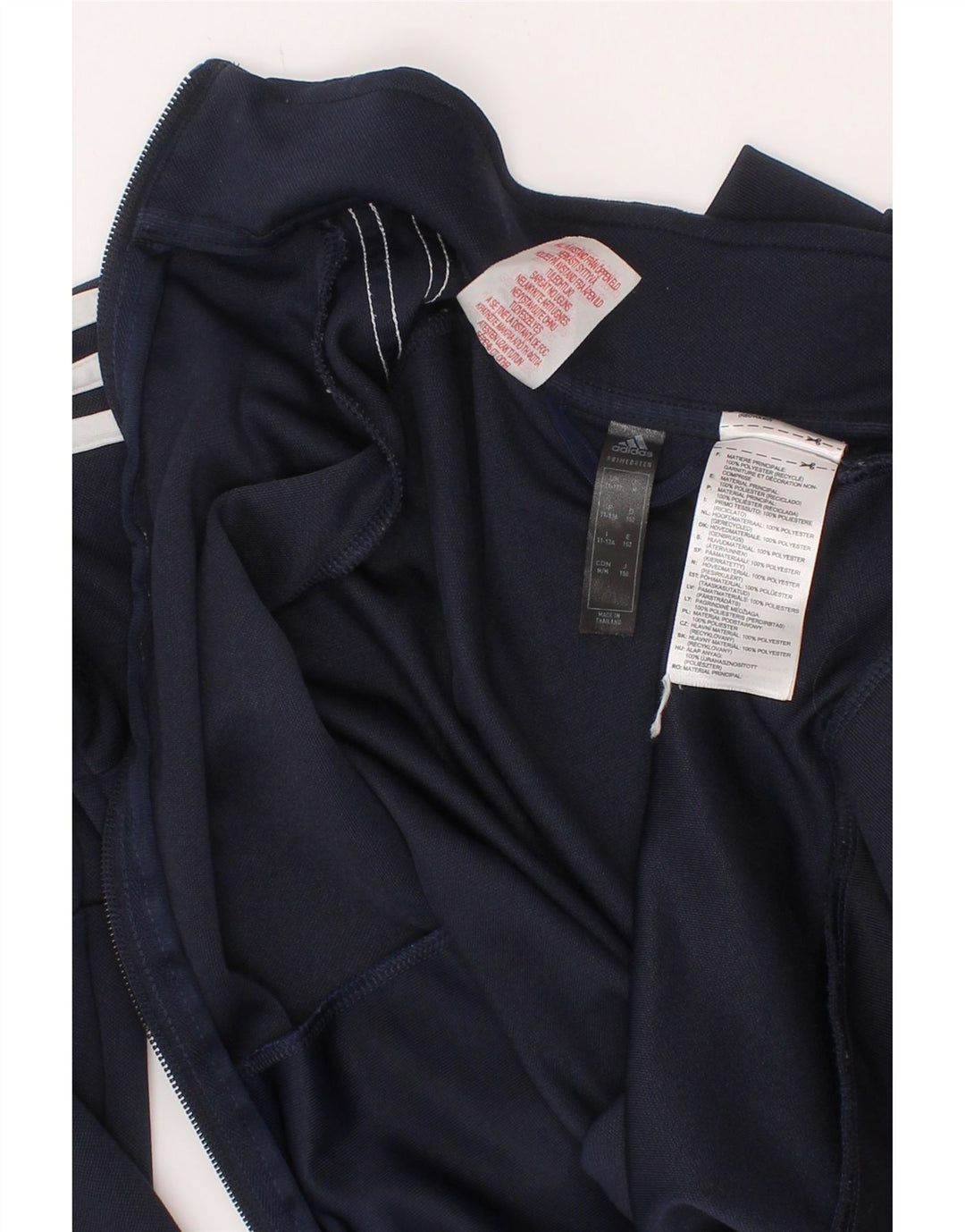 Adidas Jungen Aeroready Trainingsanzug Top Jacke 11-12 Jahre Marineblau Polyester