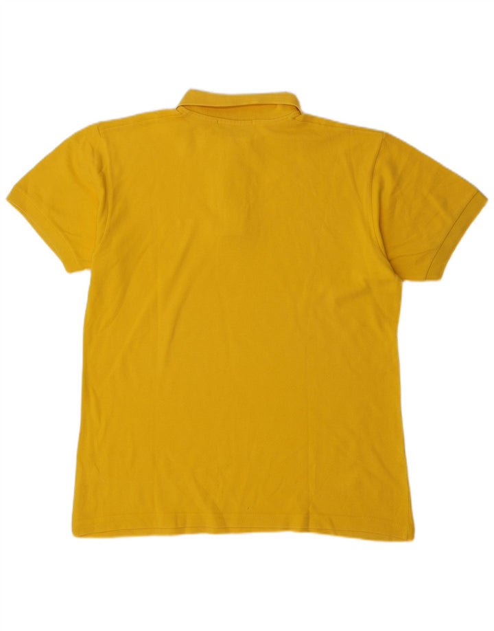 Gian Marco Venturi Herren Poloshirt Large Gelb