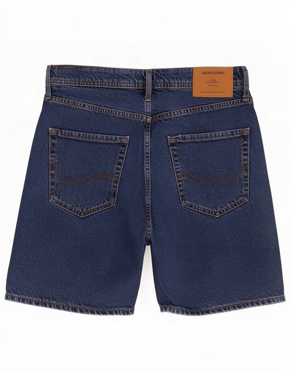 Jack & Jones Mens Denim Shorts Small W30 Blue Cotton