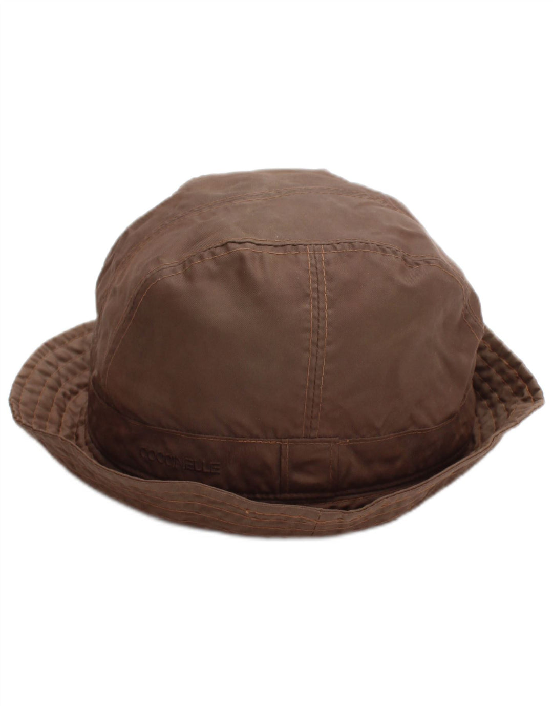 Coccinelle Damen Fischerhut, klein, braun, Polyester