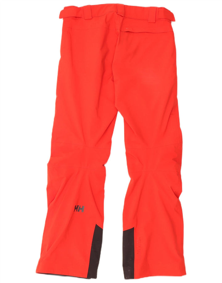 Helly Hansen Herren-Skihose, normal, Größe S, Rot, Farbblock-Polyester