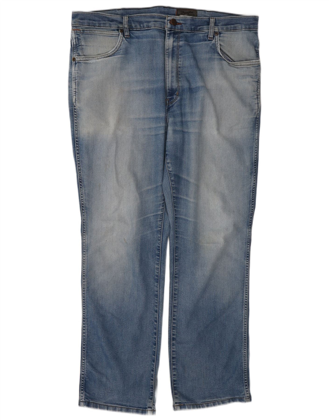 Wrangler Herren Texas Stretch Straight Jeans W40 L30 Blaue Baumwolle