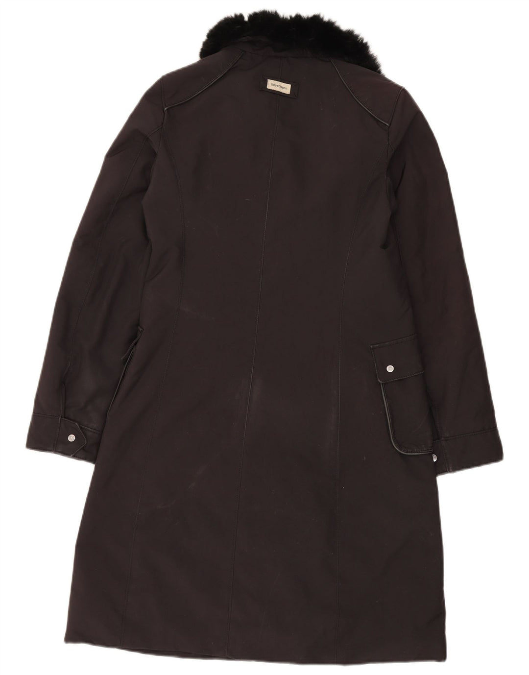 Henry Cottons Damenmantel IT 40 Small Schwarz Polyester